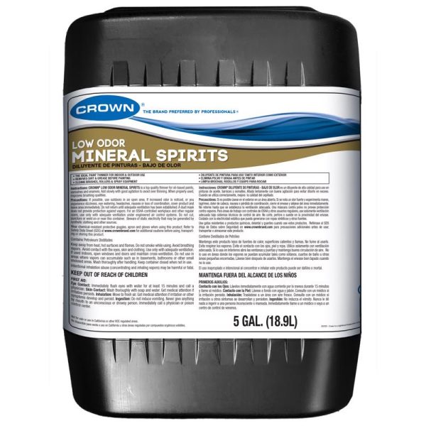 Crown Low-Odor Mineral Spirits - 5 gal. Online Sale