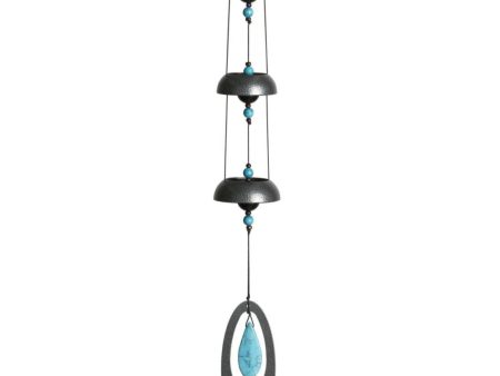 Temple Bells Windchime (Turquoise) - 25  For Discount