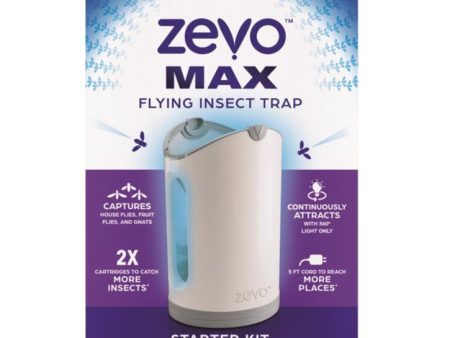 Zevo Max Flying Insect Trap & Refills Hot on Sale