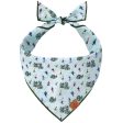 Foggy Dog Cotton Bandana - Powder Day Supply