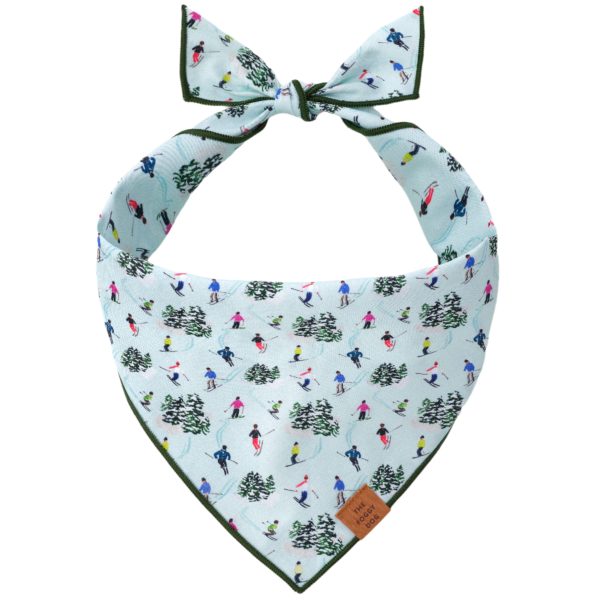 Foggy Dog Cotton Bandana - Powder Day Supply