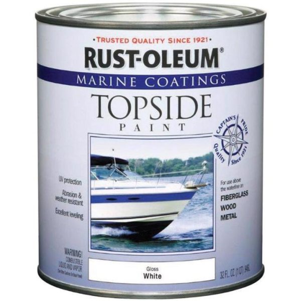 Rust-Oleum Marine Coatings Topside Paint - 1 qt. For Cheap