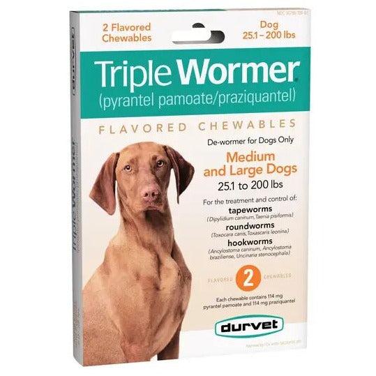 Durvet Triple De-Wormer (Dog) For Sale