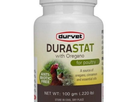 Durvet DuraStat Poultry Oregano Supplement - 100g Fashion