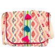 Jen & Co. Pia Aztec Cotton Crossbody Bag Online Hot Sale