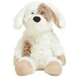 Warmies Plush Brown & White Puppy Discount