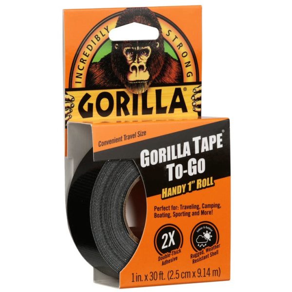 Gorilla Duct Tape-To-Go 1  Mini Roll - 10 yd. For Cheap