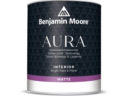 Aura Waterborne Interior Paint - Matte Finish 522 Hot on Sale