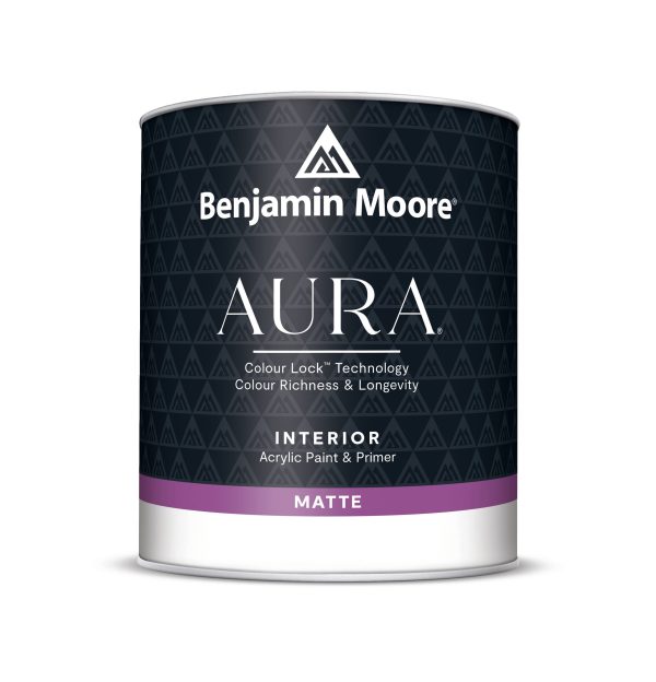 Aura Waterborne Interior Paint - Matte Finish 522 Hot on Sale