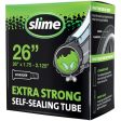 Slime Standard (Schrader) Valve Self-Sealing Rubber Inner Tube For Cheap