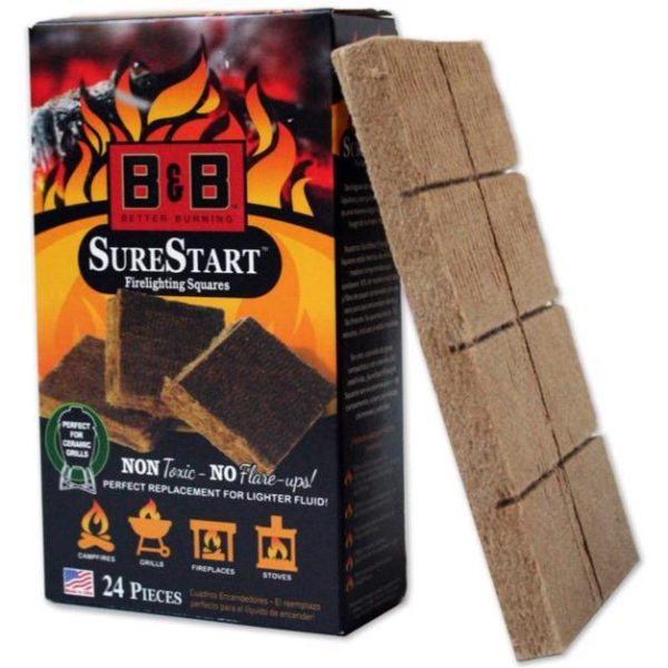 B&B Better Burning SureStart Fire Starters - 24 pc. Online Sale