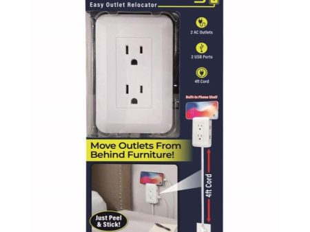 Presto Plug Peel & Stick Outlet Extender on Sale