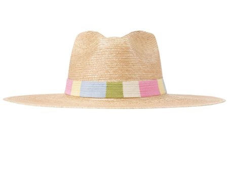 Berta Pastel Palm Hat Cheap