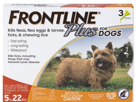 Frontline Flea & Tick Treatment (Dog) - 3 pc. Sale