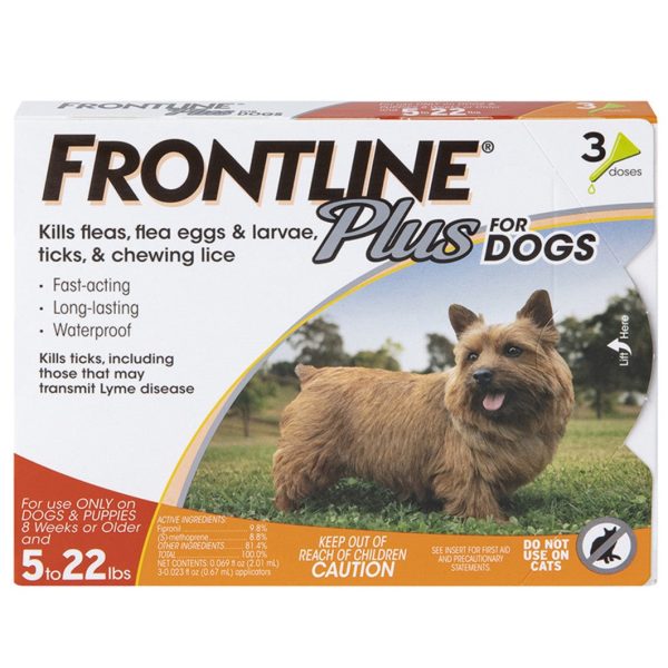 Frontline Flea & Tick Treatment (Dog) - 3 pc. Sale