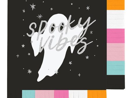 Spooky Vibes Beverage Napkins - 16 pc. Online