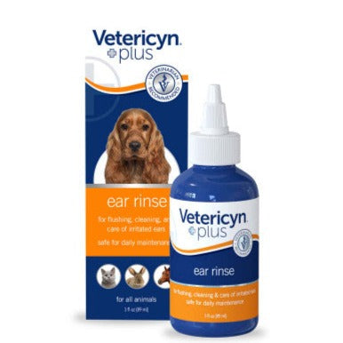 Vetericyn Plus Antimicrobial Ear Rinse - 3 oz. For Sale