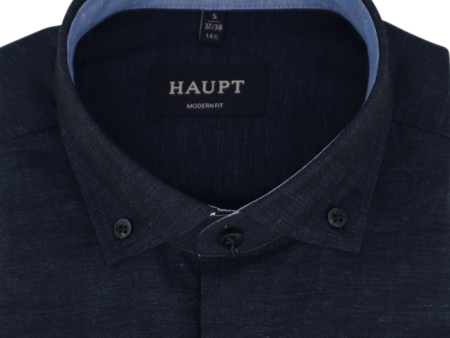 L S linen shirt   Haupt 8002 For Cheap