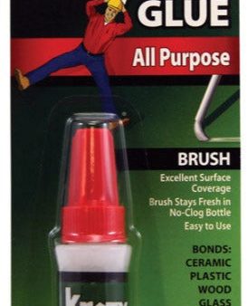 Krazy Glue Super Strength Glue (Brush Applicator) - 0.18 oz. Sale