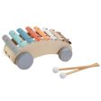 Pull-Along Xylophone Roller Toy w  Mallets Sale