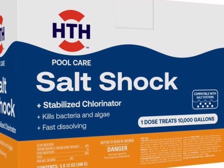 HTH Salt Shock Stabilized Chlorinator - 3.75 lb. Supply