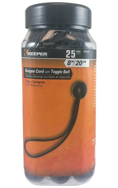 Keeper Braided Bungee Cord with Toggle Ball (Value Packs) Online Hot Sale