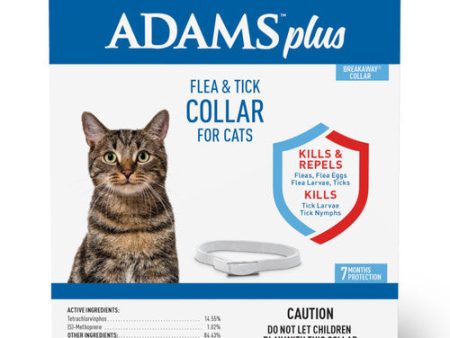 Adams Plus Flea & Tick Collar (Cat) Hot on Sale