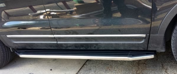 Steelcraft Running Boards With Chrome Trim For Sale