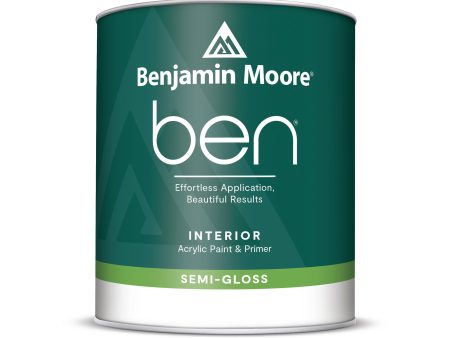 ben Waterborne Interior Paint- Semi-Gloss 627 Online Hot Sale