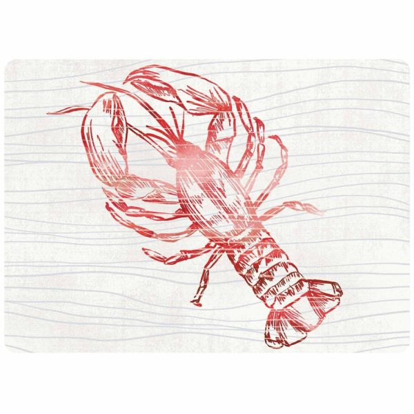 Cork-Backed MDF Lobster Placemats - 4 pc. Online Hot Sale