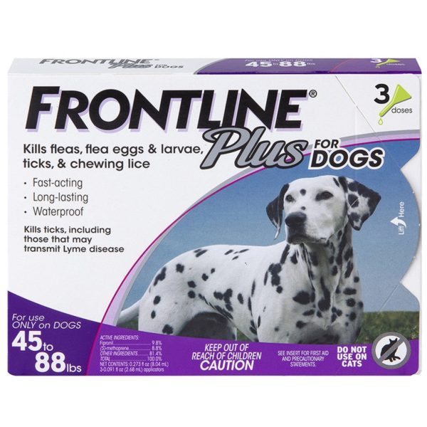 Frontline Flea & Tick Treatment (Dog) - 3 pc. Sale