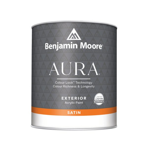 Aura Waterborne Exterior Paint - Satin Finish 631 on Sale