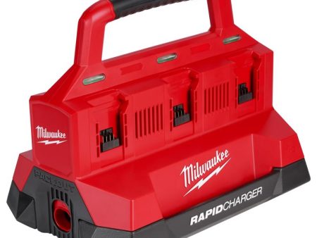 Milwaukee M18 PackOut 18V Six-Bay Rapid Battery Charger Fashion