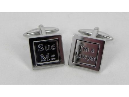 SUE ME LAWER  CUFFLINK   F 2531 For Cheap