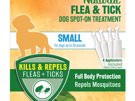 Tropiclean All-Natural Flea & Tick Treatment (Dog) - 4 pc. Discount