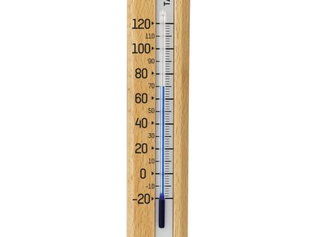 Taylor Wood Grain Tube Thermometer Hot on Sale