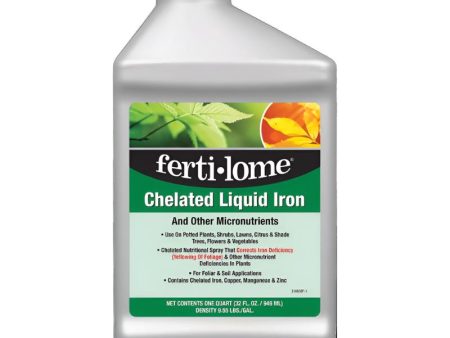 Ferti-lome Chelated Liquid Iron All-Purpose Plant Food - 32 oz. Sale