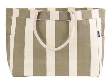 Cabana Stripe Durham Tote Bag (Natural) Online Hot Sale