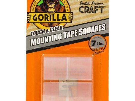 Gorilla Double-Sided Mounting Squares - 24 pc. For Discount