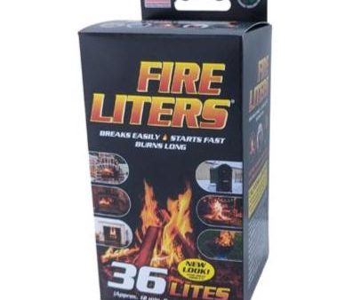 Fire Liters Wood Fiber Fire Starters Online Sale