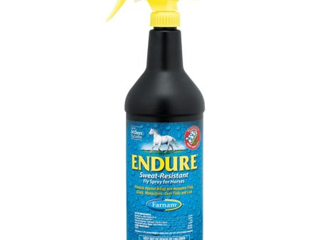 Farnam Endure Sweat Resistant Fly Repellent - 1 qt. Hot on Sale