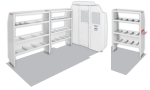 Commercial Shelving Van Package For Discount