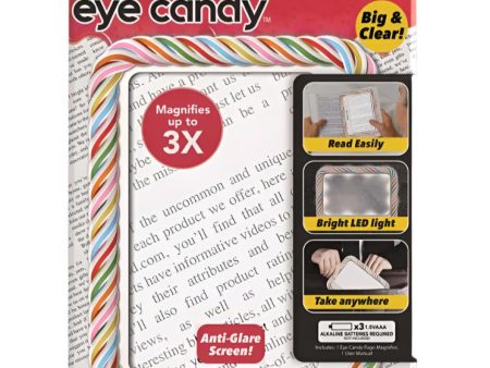 Eye Candy Full Page Lighted Magnifying Glass For Sale