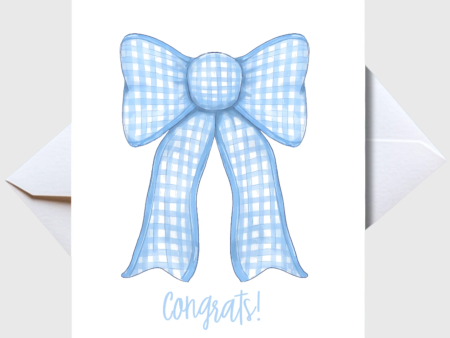 Congrats!  Baby Boy Girl Greeting Card on Sale