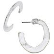 Hammered Hoop Earrings Online now