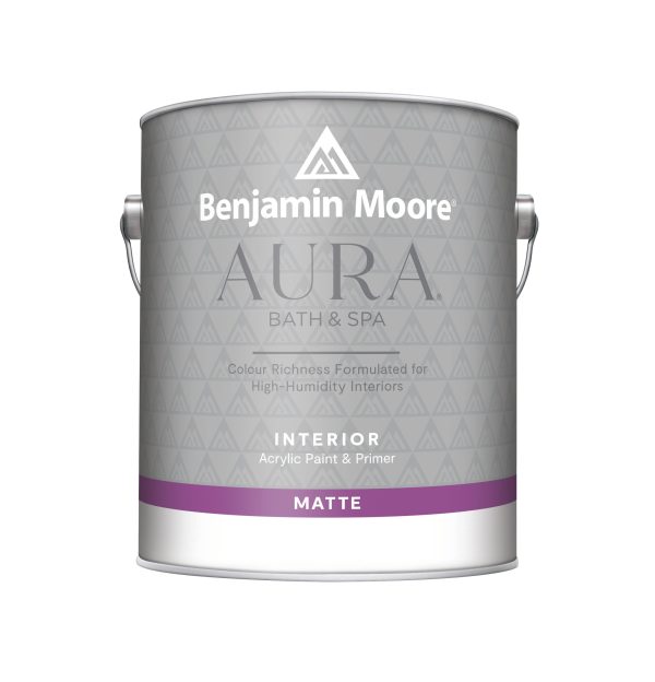 Aura Bath & Spa Waterborne Interior Paint - Matte Finish 532 Hot on Sale