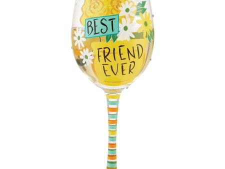 Lolita Hand-Painted Wine Glasses - 15 oz. Online Hot Sale