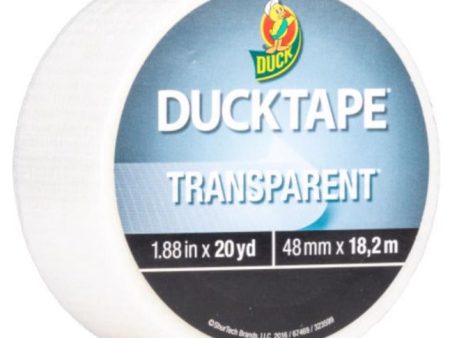 Duck Transparent Duct Tape - 20 yd. Fashion