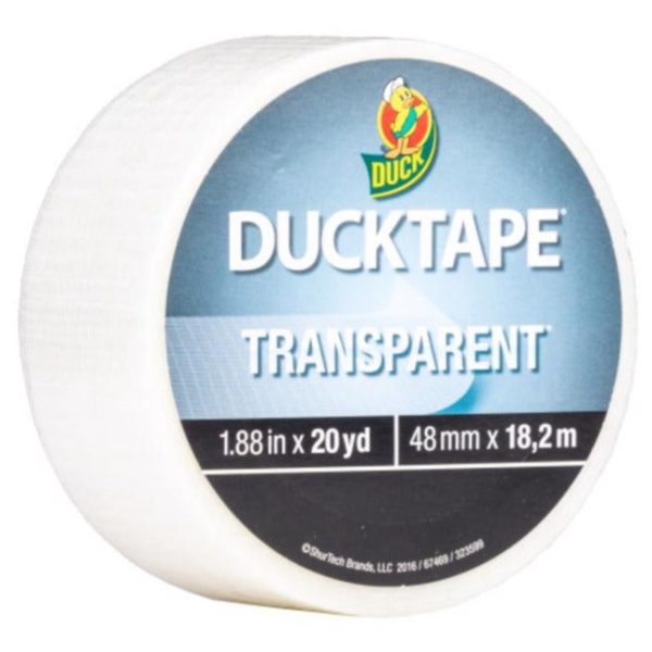 Duck Transparent Duct Tape - 20 yd. Fashion