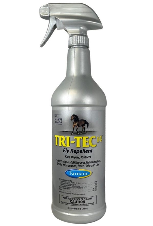 Farnam Tri-Tec 14 Fly Repellent - 1 qt. Supply